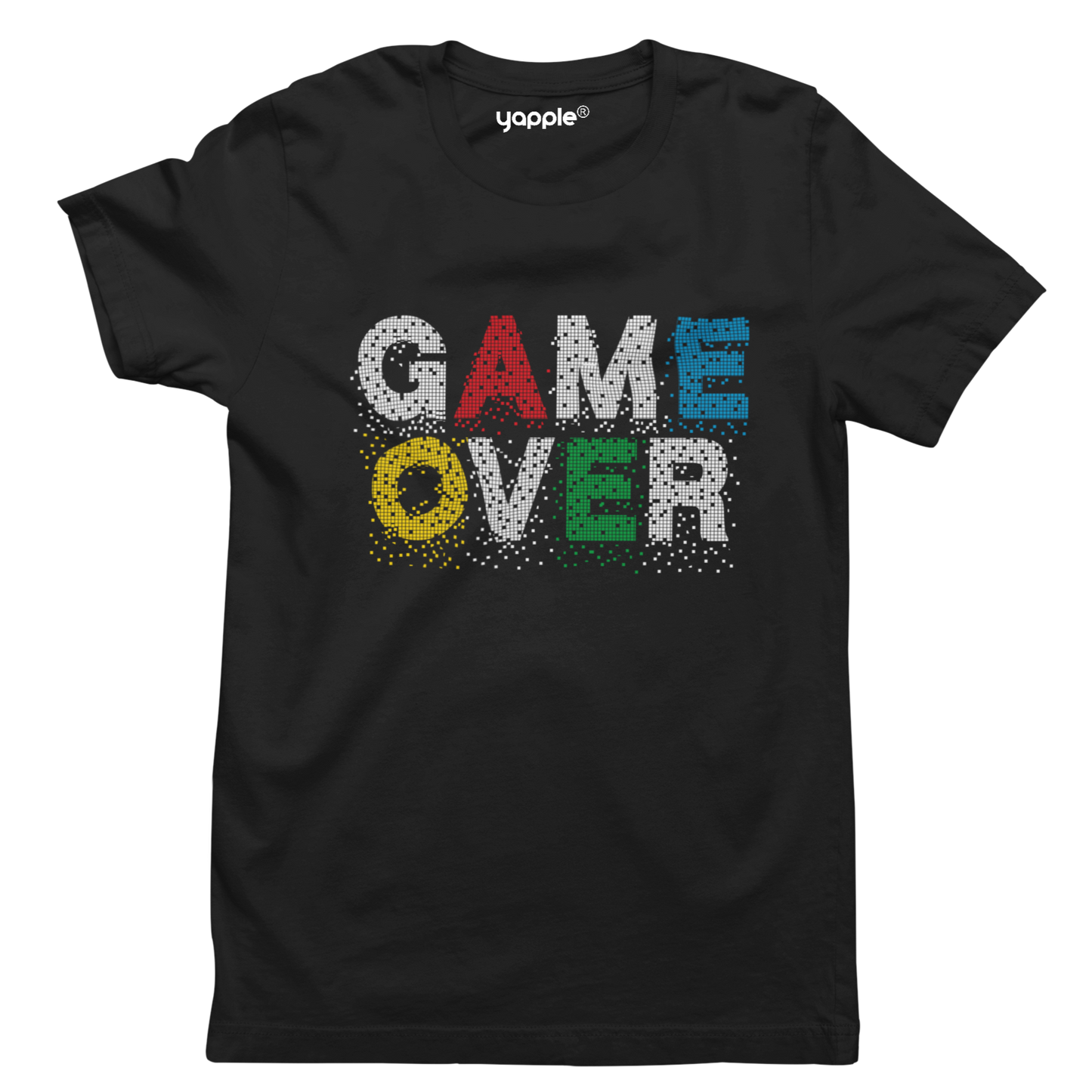 Game Over Round Neck Cotton T-Shirt