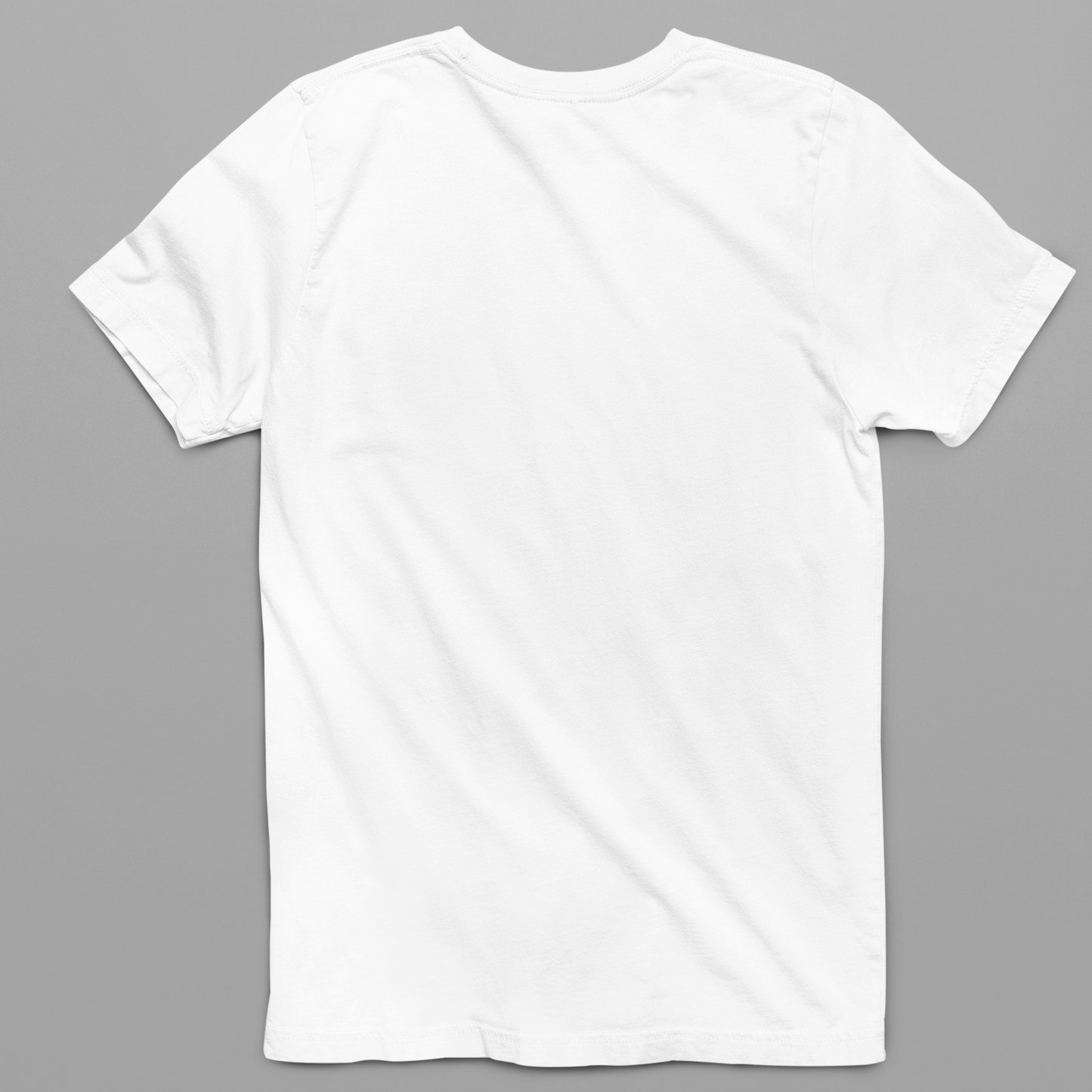 My Life Printed Round Neck Cotton T-Shirt - White