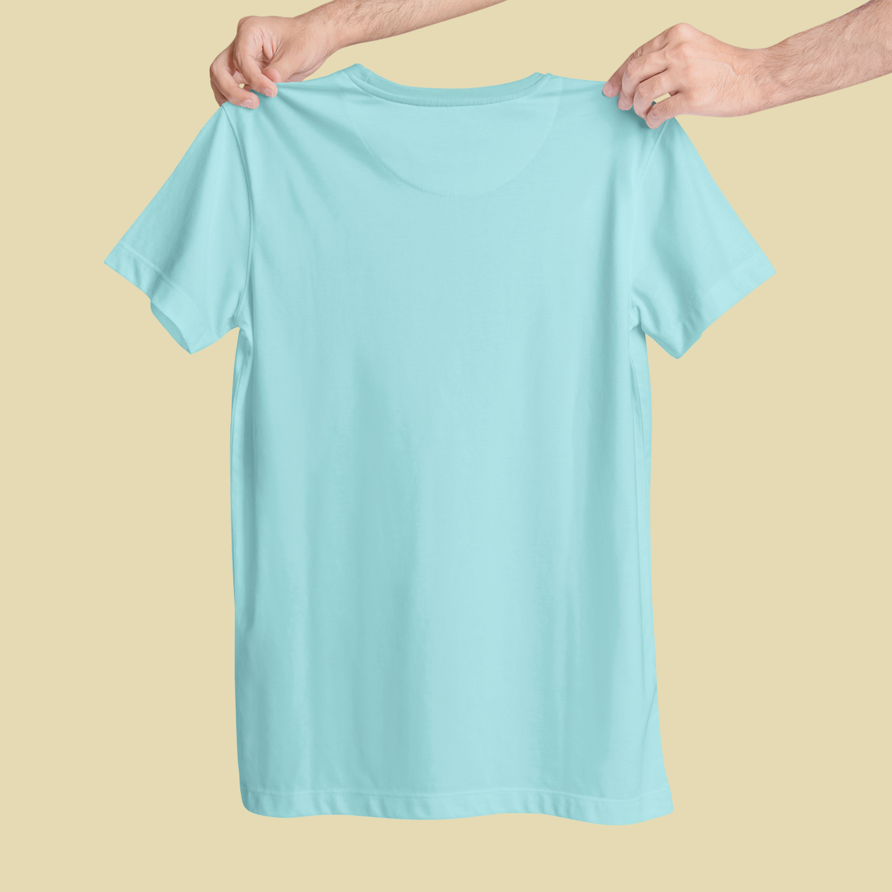 Break The Limit Round Neck Printed T-Shirt - Blue