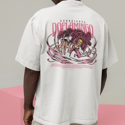 Doflamingo T-Shirt White T-Shirt Oversize